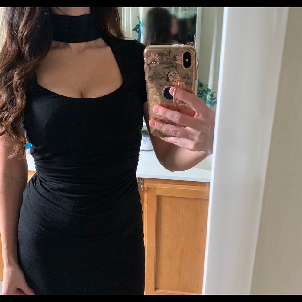 Choker black top